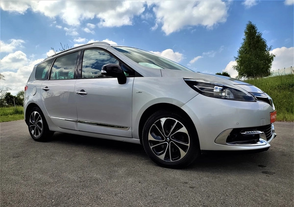 Renault Grand Scenic cena 33800 przebieg: 210000, rok produkcji 2015 z Siechnice małe 631